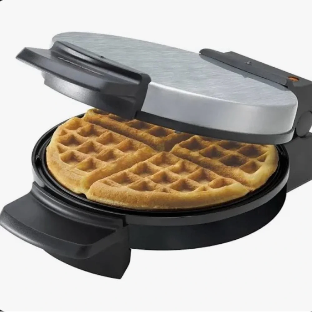 Black & Decker Stainless Steel Electric Waffle Maker
